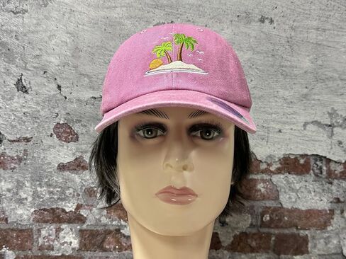 Hepandy Embroidered Palm Tree Hats in Kuwait