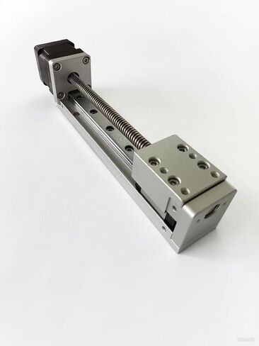 المحرك الخطي المرحلة الخطية دليل الشرائح الصغيرة CNC المسمار الرصاص طاولة الحركة بمحركات نيما 14 محرك متدرج (200 مللي متر) in Kuwait