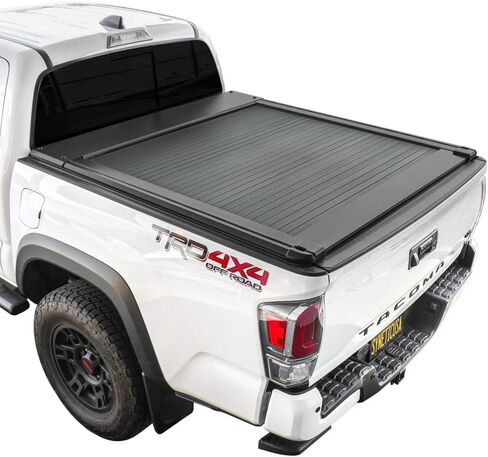 Syneticusa MR Hard Tonneau Cover+R1 Rack+Side Panels Fits 2016-2025 Toyota Tacoma 5ft Truck Bed Retractable Off Road Overlanding in Saudi Arabia