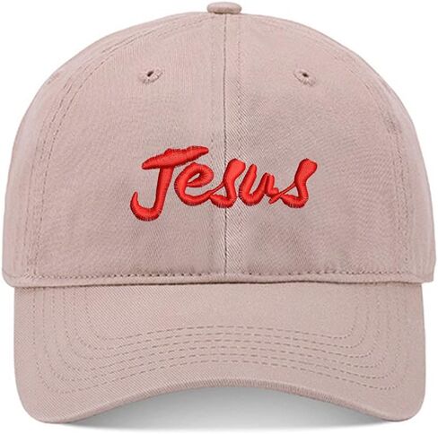 Jesus Christian Washed Cotton Embroidery Baseball Cap Embroidered Cap in Kuwait