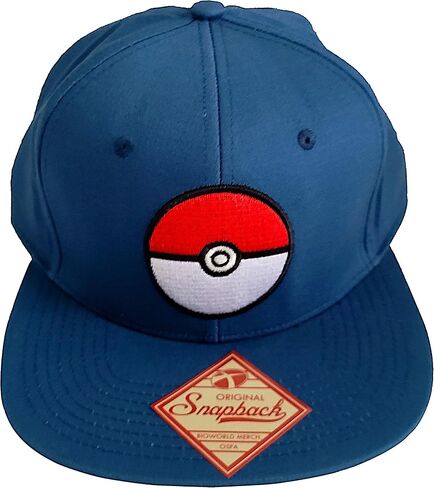 BioWorld Pokemon Blue Poke Ball Ball Back Back Hat in Saudi Arabia