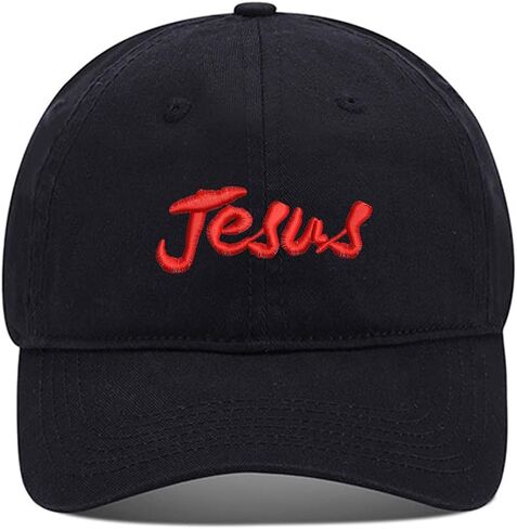 Jesus Christian Washed Cotton Embroidery Baseball Cap Embroidered Cap in Kuwait