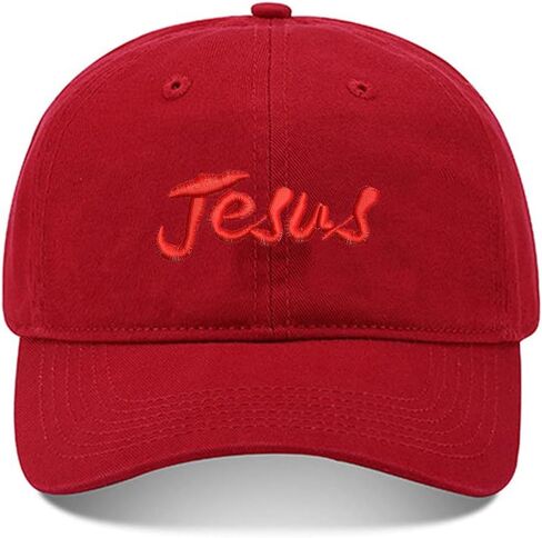 Jesus Christian Washed Cotton Embroidery Baseball Cap Embroidered Cap in Kuwait
