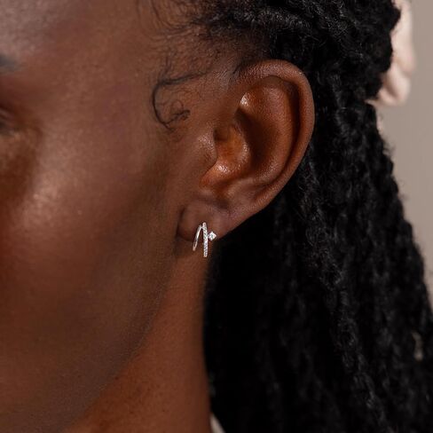 Gold Hoop Earrings for Women 14K Gold Plated Triple Huggie Hoop Earrings Hypoallergenic Lightweight Wedding Earrings For Brides Jewelry Gifts for Women Trendy in Saudi Arabia