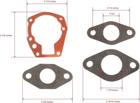 The ROP Shop Carburetor Repair Kit for 1978, 1979 Johnson 6HP, 6904E, 6905E, 6805B, 6RL79E in Saudi Arabia