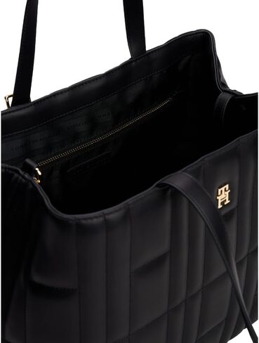 Tommy Hilfiger Lightweight Quilted Tote Bag with Adjustable Strap and Zip Pocket in Saudi Arabia