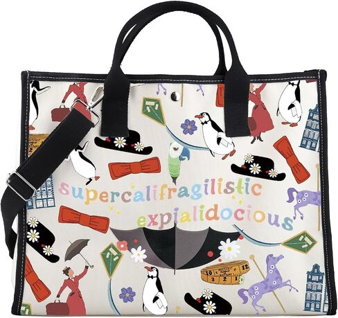 Fotap Mary Inspire Bag Bag Supercalifragilistic المظلة Mary Handbag Mary Musicals Lover Gift Mary Movie Counter Bag Bag in Kuwait