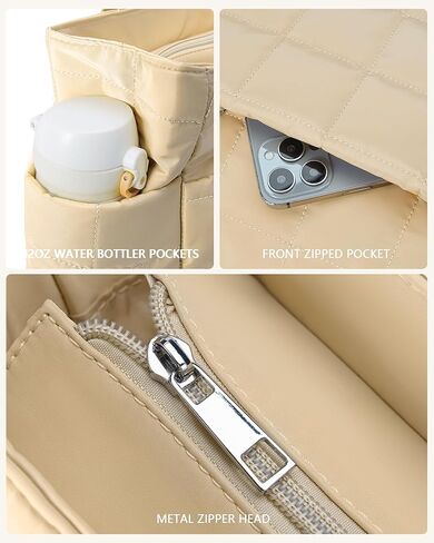 HKCluf elemted fuffer bag for women 20l lightweightlight large work bore tote bag bag bag bag bas in Kuwait