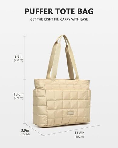 HKCluf elemted fuffer bag for women 20l lightweightlight large work bore tote bag bag bag bag bas in Kuwait