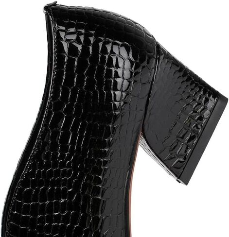 TinaCus Handmade Women's Patent Leather Slip On Printed Snakeskin Casual Shoes in Saudi Arabia