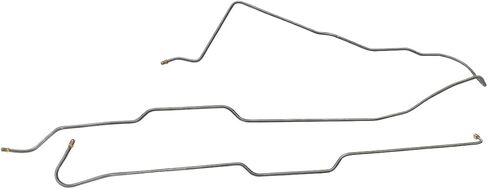 Inline Tube Compatible with 1976-83 Jeep CJ5, 1976-86 CJ7, 1981-85 CJ8 3/16" Right & Left Front Brake Lines 2pc, OE Steel in Saudi Arabia
