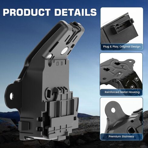 Rear Trunk Latch Actuator for Chevrole Chevy Cruze Impala Malibu Sonic Corvette Camaro Buick Regal Lacrosse Verano Allure Cadillac ATS ELR XTS CTS Replaces 940-108 13501988 in Saudi Arabia