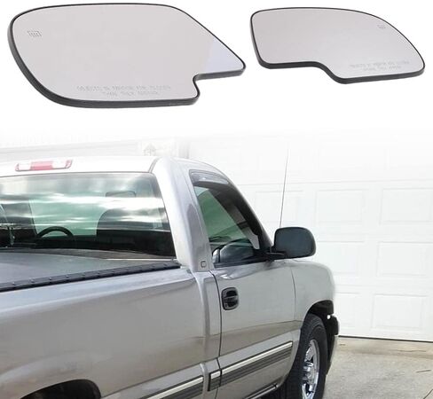 CHEDA Exterior Mirror Compatible with 2015-2020 Ford F150 FL3Z17K707A Right Passenger Side View Power Mirror Door Mirror Glass 2015 2016 2017 2018 2019 2020 in Saudi Arabia