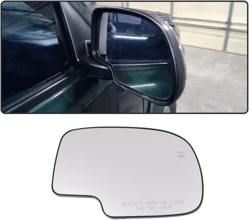 CHEDA Exterior Mirror Compatible with 2015-2020 Ford F150 FL3Z17K707A Right Passenger Side View Power Mirror Door Mirror Glass 2015 2016 2017 2018 2019 2020 in Saudi Arabia