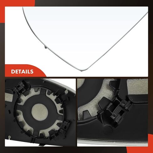 A-premium ide drive side drive non-the reced closp مع لوحة دعم متوافقة مع Hyundai Elantra 2017 2018 2019 2020-View View Flat Mirror in Saudi Arabia