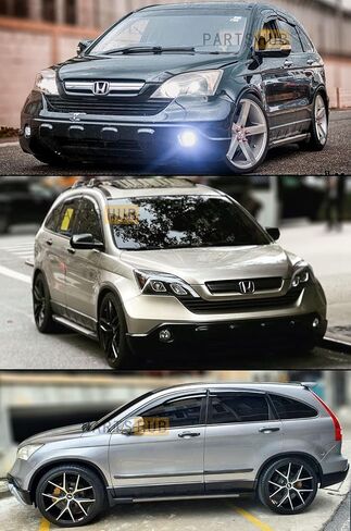 Fits for 2007-2011 Honda CR-V CRV JDM Wavy Mugen Style Window Visors Rain Guards Deflectors in Saudi Arabia