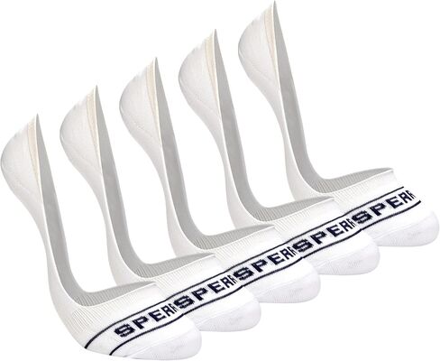 Sperry Women's 5-Pack No Show Sock Liners – Ultra Low Cut, Non-Slip Heel Grip, Soft Nylon, Invisible Socks for Sneakers in Saudi Arabia