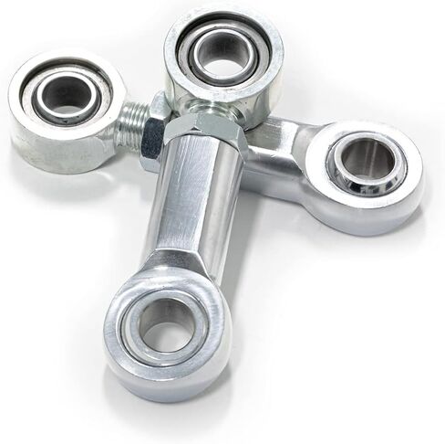 SuperATV Adjustable Sway Bar Links for Can-Am Maverick X3 (See Fitment) | 1 Set of Rear Sway Bar Links | Made of Zinc-Plated Steel | Over Twice as Thick as Stock | 2" of Adjustability | 5/8" Threads in Saudi Arabia