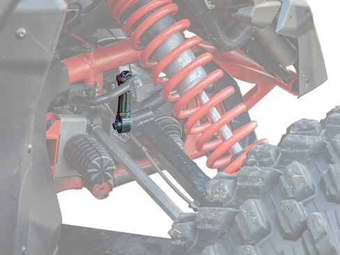 SuperATV Adjustable Sway Bar Links for Can-Am Maverick X3 (See Fitment) | 1 Set of Rear Sway Bar Links | Made of Zinc-Plated Steel | Over Twice as Thick as Stock | 2" of Adjustability | 5/8" Threads in Saudi Arabia