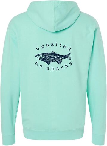 Lake Michigan Unsalted Modern Fit Unisex Hooded Sweatshirt in Saudi Arabia