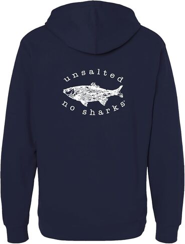 Lake Michigan Unsalted Modern Fit Unisex Hooded Sweatshirt in Saudi Arabia