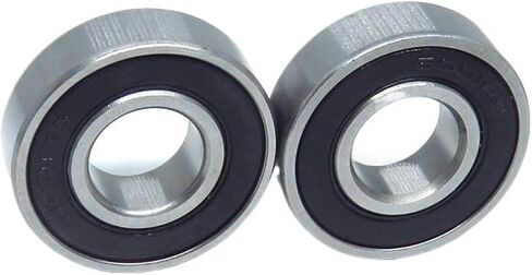 2pcs 6003 2RS Bearing 17 * 35 * 10 mm ABEC-3 6003 RS Bicycle Hub Front Rear Hubs Wheel 17x35x10mm 6003 2RS Balls Bearing in Saudi Arabia