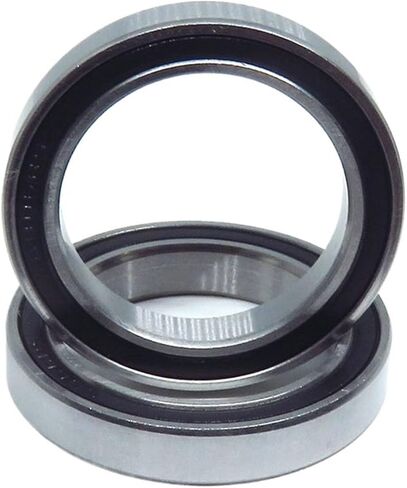 2PCS 6003 2RS محمل 17 * 35 * 10 مم ABEC-3 6003 RS محور الدراجات الخلفية الأمامية HUBS 17X35X10MM 6003 2RS كرات تحمل in Saudi Arabia