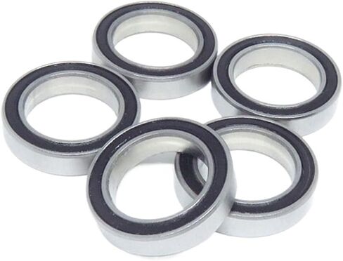 10pcs S6701rs تحمل 12x18x4 6701 61701 2RS RS محمل الفولاذ المقاوم للصدأ 12 * 18 * 4 S6701 2RS Deep Groove Ball تحمل S61701 2RS (S6701-ZZ 12x18x4mmm) in Saudi Arabia