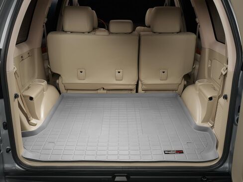 WeatherTech Cargo Trunk Liner for Lexus GX - Behind 2nd Row (41240) Tan in Saudi Arabia