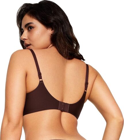 Scoop Neck Padded Bra – Comfortable Build-in Silicone Underwire Seamless Bra - Full Coverage Bra's with Hook & Eye Closure in Saudi Arabia