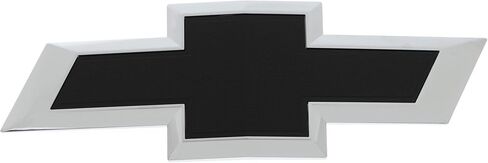 OEM Front Grille Bowtie Emblem Badge Black w/Chrome Trim 19 Silverado 84133640 in Saudi Arabia