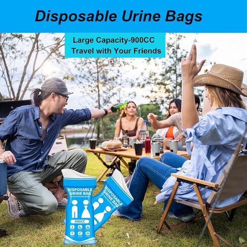 Adjustable Urinal, Pocket Toilet for Men Women, Portable Urinal Pee Bottles with Sealed Lid, Collapsible Urinals for Camping Travel Car Traffic Jam 750ML in Saudi Arabia