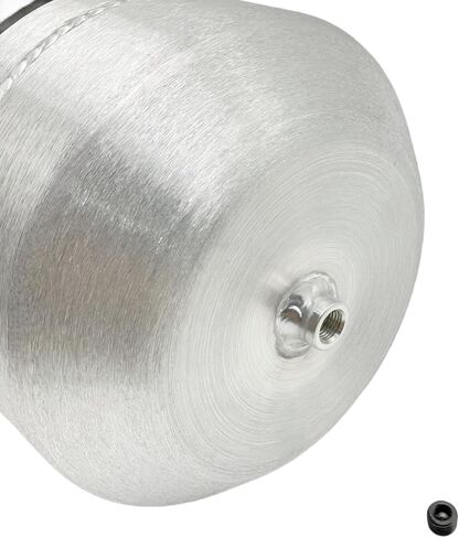 JSD 3.9 Gallon Spun Aluminum Universal Gas Tank Vertical 8 x 18 1/4" NPT Outlet For ATVs、Portable Generators in Saudi Arabia