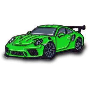 2019 Porsche 911 GT3 RS Enamel Pin - Exotic Car Lapel Pin - For Hats, Bags, Backpacks, Shirts & More