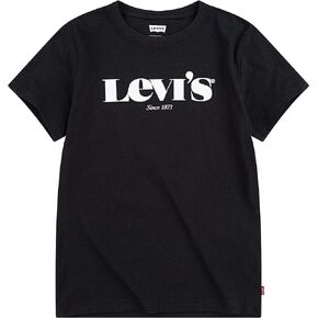 تي شيرت Levi's® للأولاد بأكمام قصيرة برسوم جرافيك (للأطفال الكبار) أسود XL (18-20 طفل كبير) in Kuwait