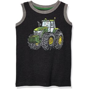 John Deere Toddler Boys' Tractor Muscle Tee