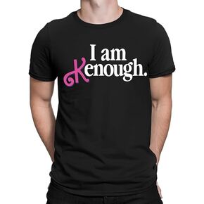 I Am Kenough T-Shirt Pink Doll Movie Mens & Womens Unisex Tshirt Tee