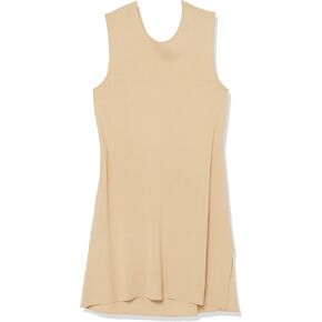 The Drop Women's Plus Size Laila Power-Shoulder Twist Back Midi Sweater Dress