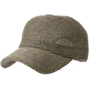 WITHMOONS Baseball Cap Summer Cool Paperstraw Cotton Mesh Ballcap for Men Women KR1960