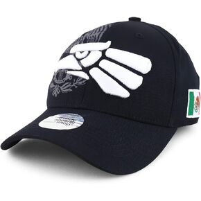 Trendy Apparel Shop Hecho En Mexico Eagle 3D Embroidered Structured Baseball Cap