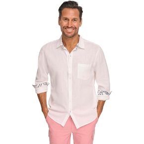 قميص رجالي من Margaritaville Island Reserve Tropical Vibes بأكمام طويلة