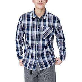 Semir Men Casual Long-Sleeved Striped Simple Button Down Shirt in Saudi Arabia
