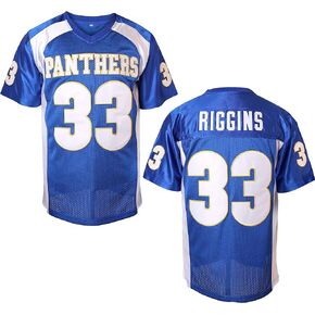 Tim Riggins Jersey 33 Friday Night Lights High School Football Jersey for Men Stitched Blue S-3XL