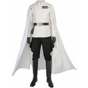 زي أورسون كرينيك للبالغين، بدلة المعركة، زي الضابط الإمبراطوري، عباءة بيضاء، مجموعة كاملة من ملابس الهالوين التنكرية in Kuwait
