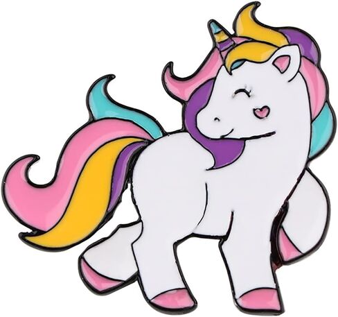 Unicorn Pins, Zinc Alloy Pin, TV movies Gifts Brooch for Boys, Girls and Women in Kuwait