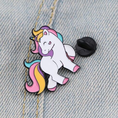 Unicorn Pins, Zinc Alloy Pin, TV movies Gifts Brooch for Boys, Girls and Women in Kuwait