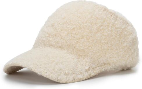 قبعة شتوية عالية على شكل ذيل حصان - قبعات من صوف الخروف قبعة صغيرة وقبعات جولف للتنس للنساء in Kuwait
