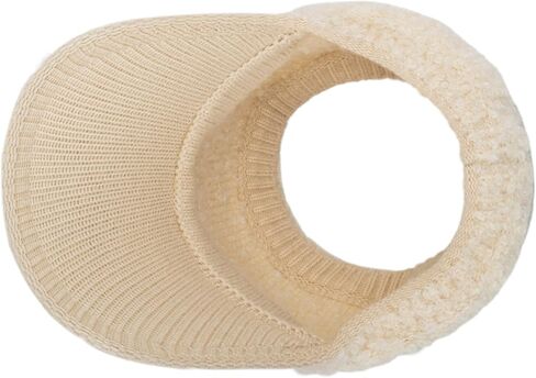 قبعة شتوية عالية على شكل ذيل حصان - قبعات من صوف الخروف قبعة صغيرة وقبعات جولف للتنس للنساء in Kuwait