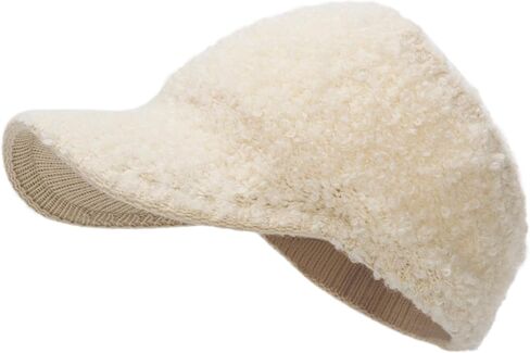 قبعة شتوية عالية على شكل ذيل حصان - قبعات من صوف الخروف قبعة صغيرة وقبعات جولف للتنس للنساء in Kuwait