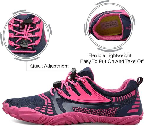 أحذية L-RUN الرياضية للمشي لمسافات طويلة على الماء، أحذية رياضية للشاطئ للسباحة عند أصابع القدم للنساء والرجال in Kuwait